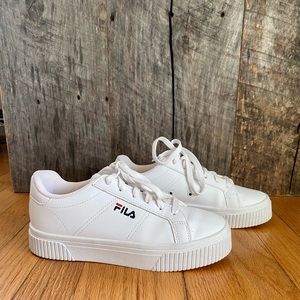Womans FILA White Sneakers